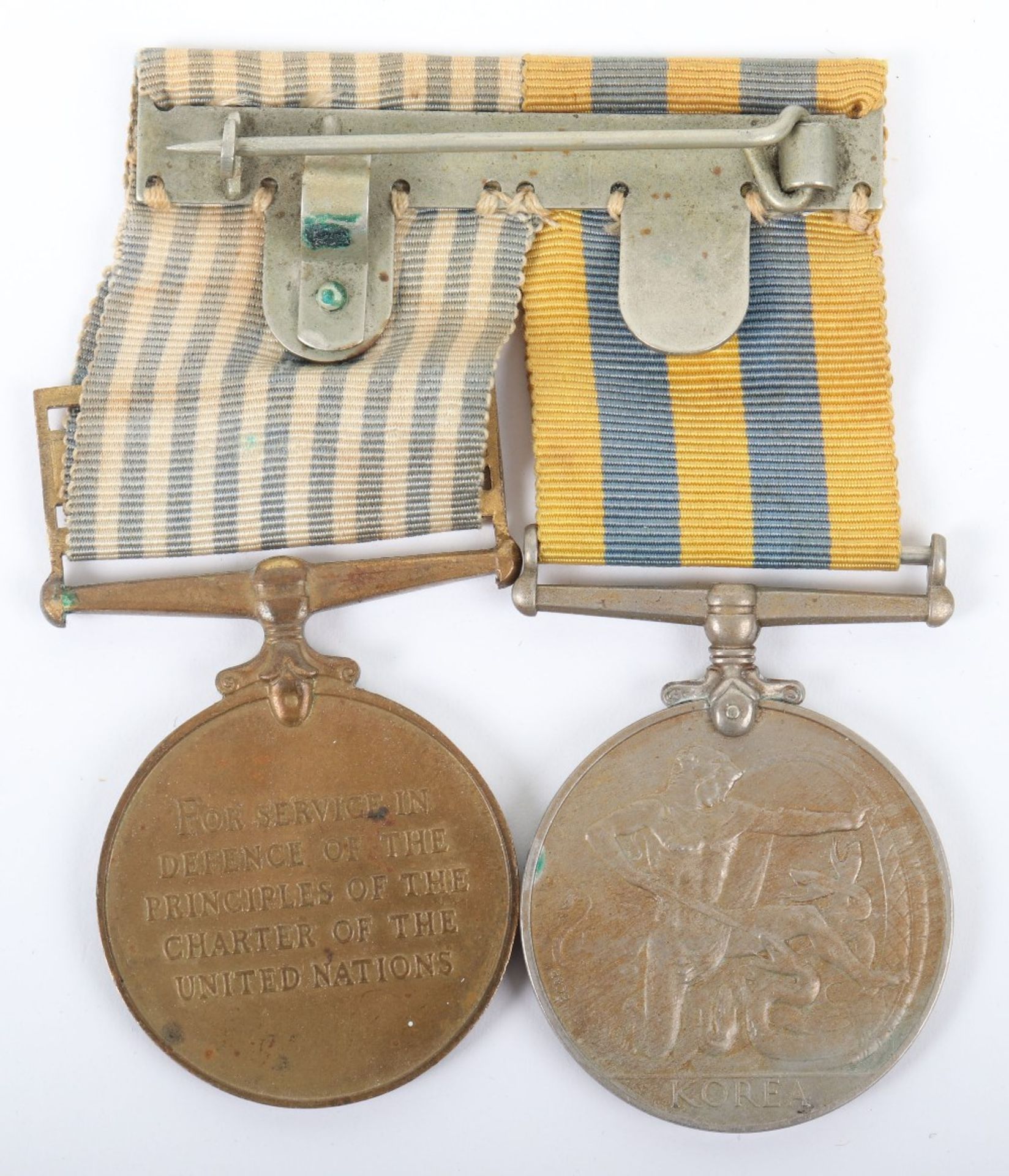 Royal Navy Korean War Medal Pair of Lieutenant Commander David Norman Dalton Royal Navy, Served on H - Image 5 of 6