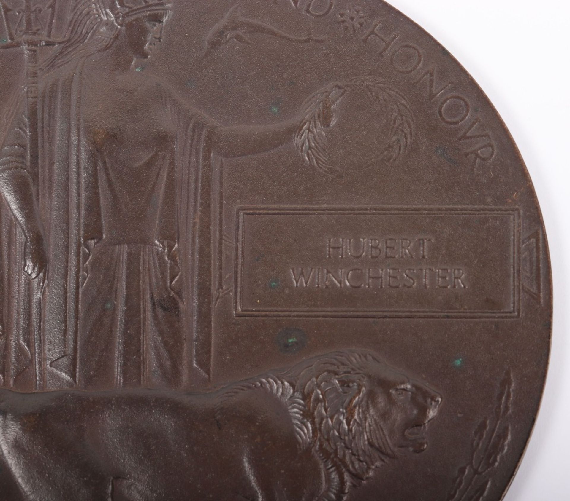 Great War Bronze Memorial Plaque - Image 2 of 3