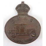 WW1 Royal Naval Air Service Armoured Car Squadron Badge