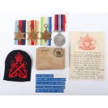 WW2 British Royal Navy HMS Galatea Killed in Action Medal Group