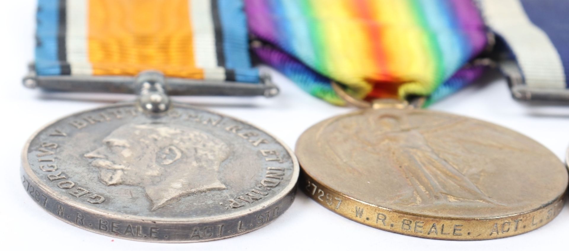 British Submariners Long Service Medal Trio - Image 2 of 4