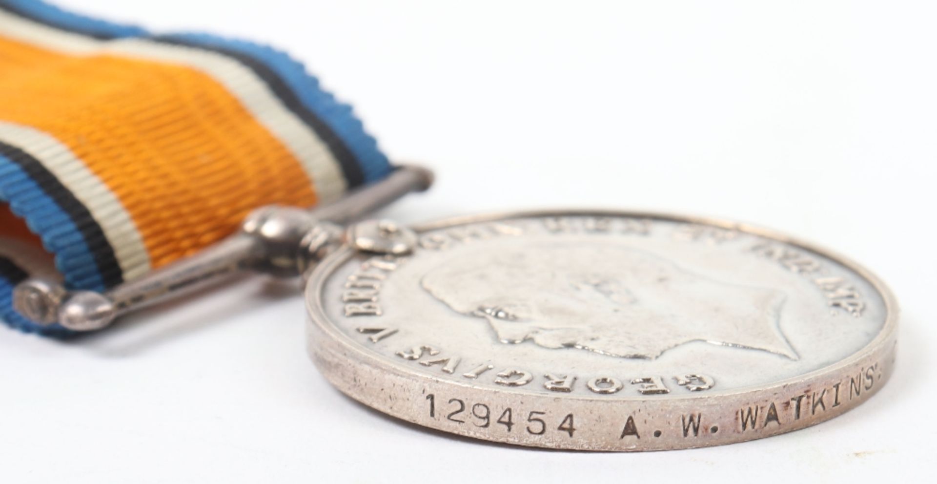 Royal Navy Great War and Victorian Naval Long Service Medal Group - Bild 8 aus 16