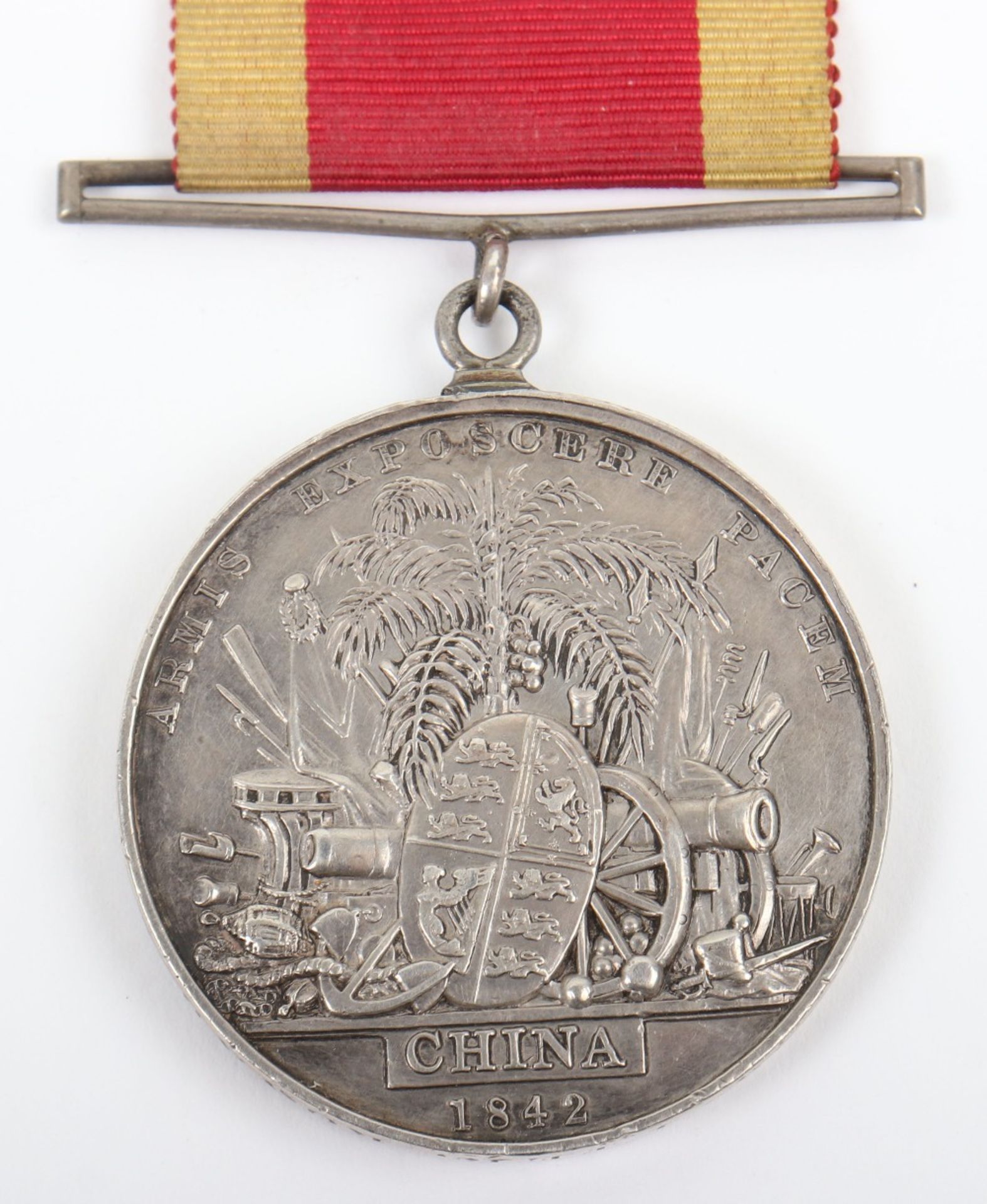 Victorian China 1842 War Medal Royal Marines - Image 5 of 5