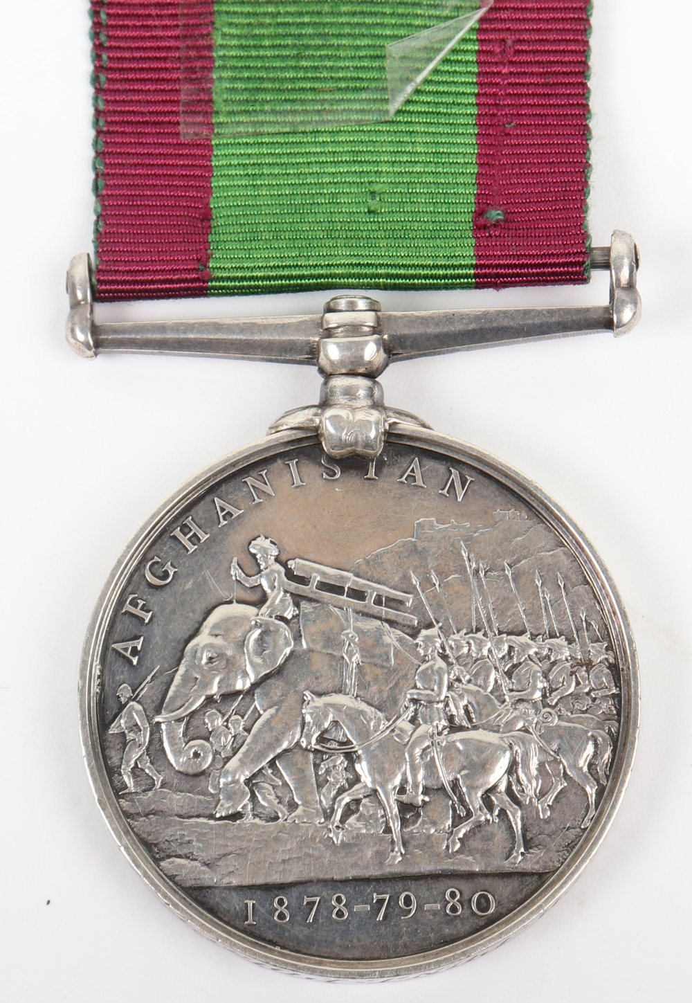 Scarce Afghanistan Medal 1878-80 Punjab Police Department - Image 3 of 3