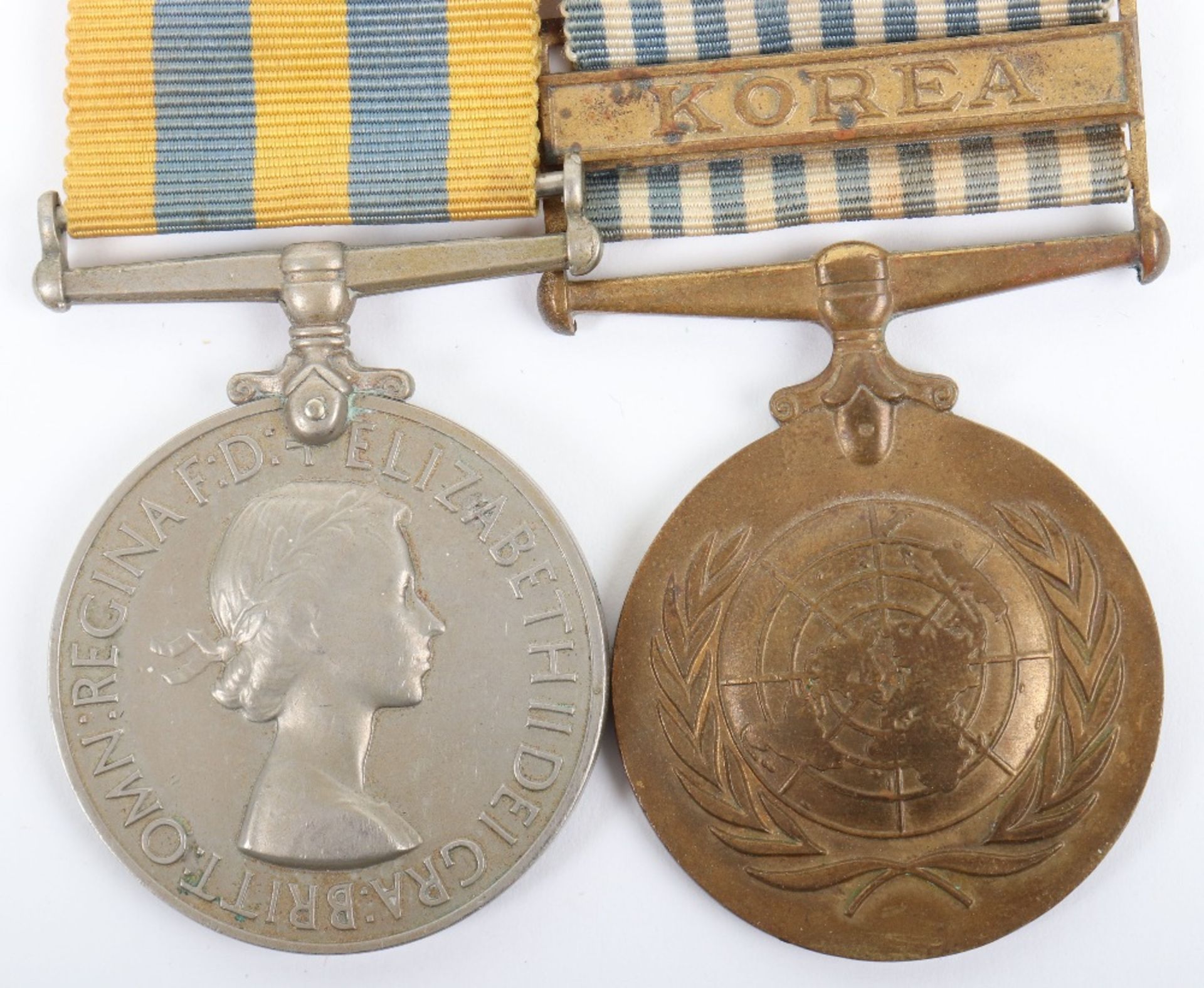 Royal Navy Korean War Medal Pair of Lieutenant Commander David Norman Dalton Royal Navy, Served on H - Image 3 of 6