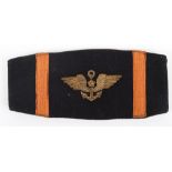 Scarce French Naval Aviators Uniform Armband