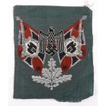 Rare German Army Motor Reconnaissance (Heer Aufklärungsabteilung) Standard Bearers Arm Badge