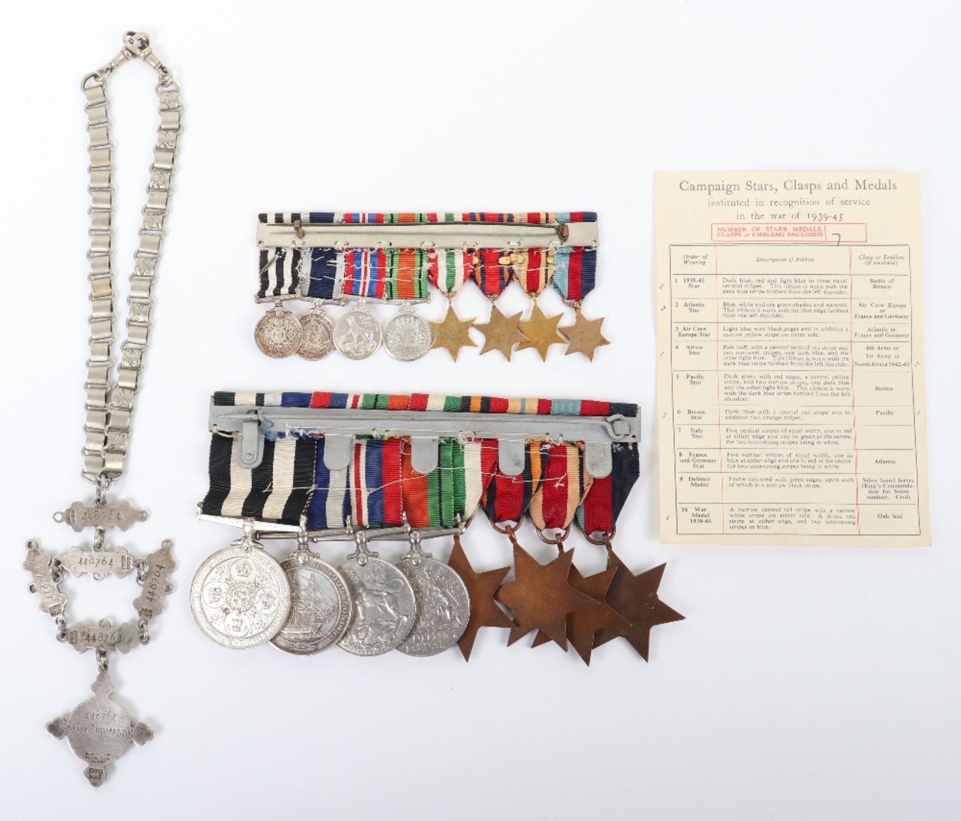 WW2 British Royal Navy and St Johns Ambulance Long Service Medal Group of Eight - Image 7 of 11