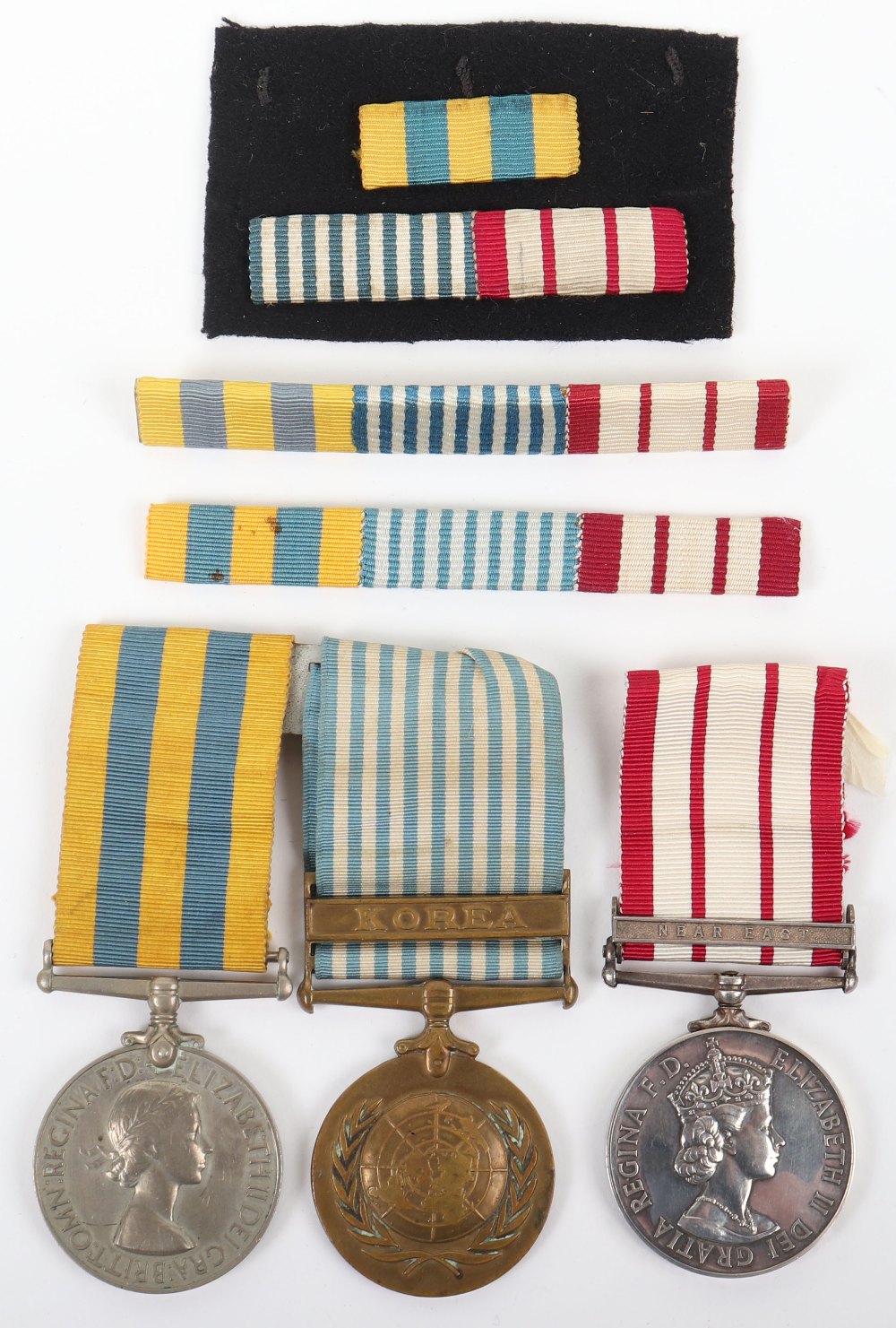 Royal Navy Korean War Medal Group of Three - Image 2 of 13