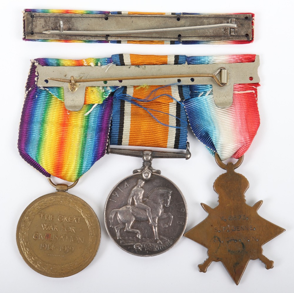 WW1 Royal Navy Mentioned in Despatches Medal Group of Three - Image 4 of 5