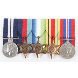 WW2 Evacuation of Dunkirk & French Coast Operations 1940 HMS Venomous Distinguished Service Medal Gr