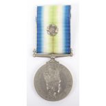 British EIIR Falklands War South Atlantic Campaign Medal HMS Hermes