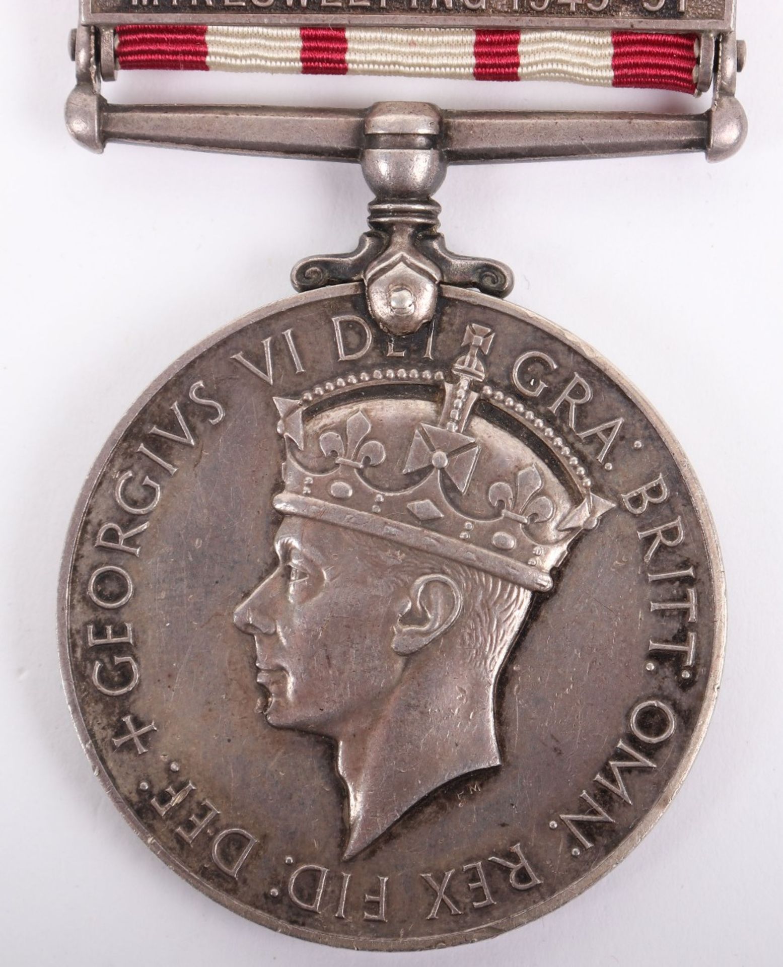 George VI Naval General Service Medal 1915-62 Royal Naval Volunteer Reserve - Image 3 of 5