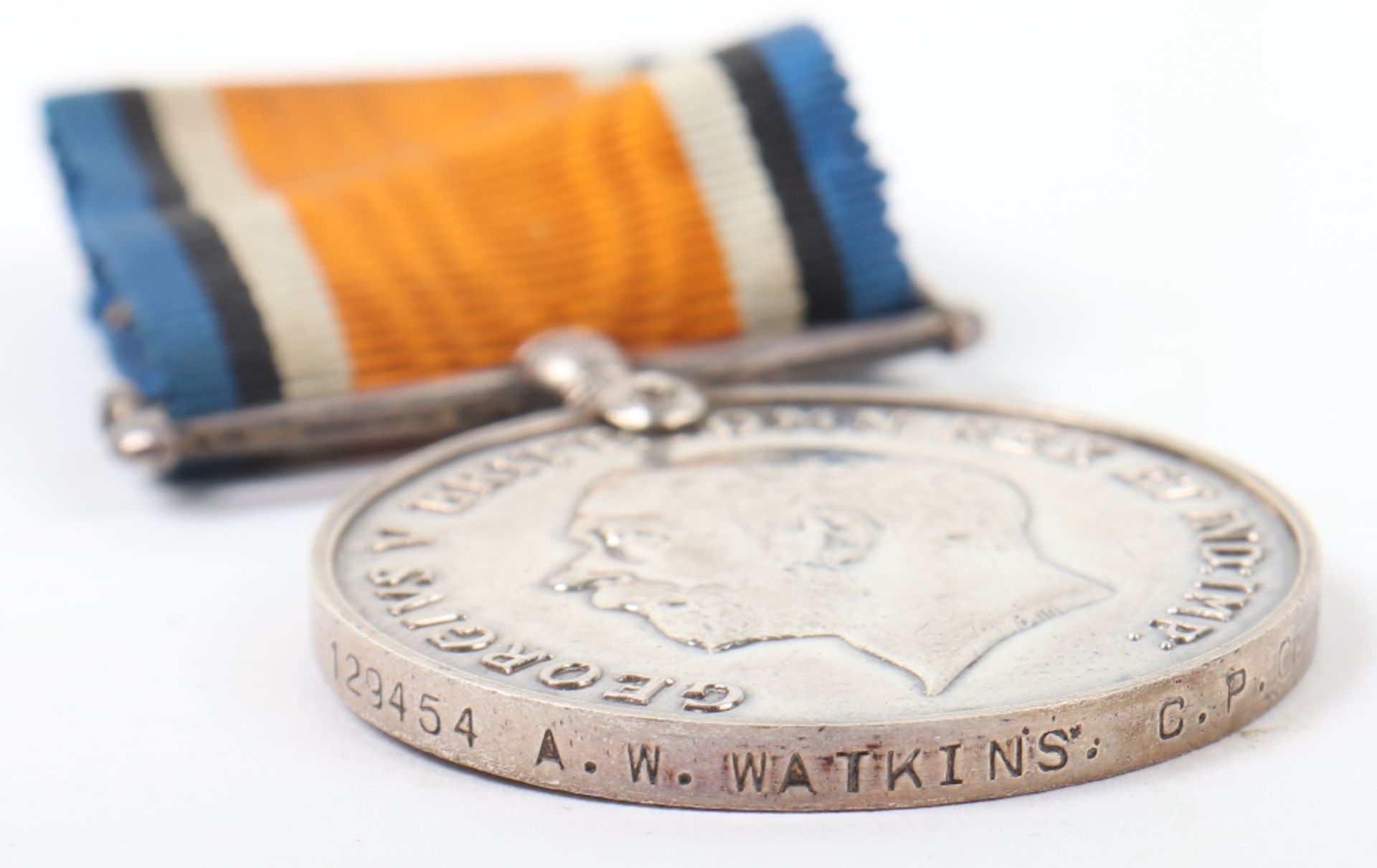 Royal Navy Great War and Victorian Naval Long Service Medal Group - Bild 9 aus 16