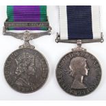 Scarce EIIR Royal Navy Fleet Air Arm Aircraft Handlers Medal Pair