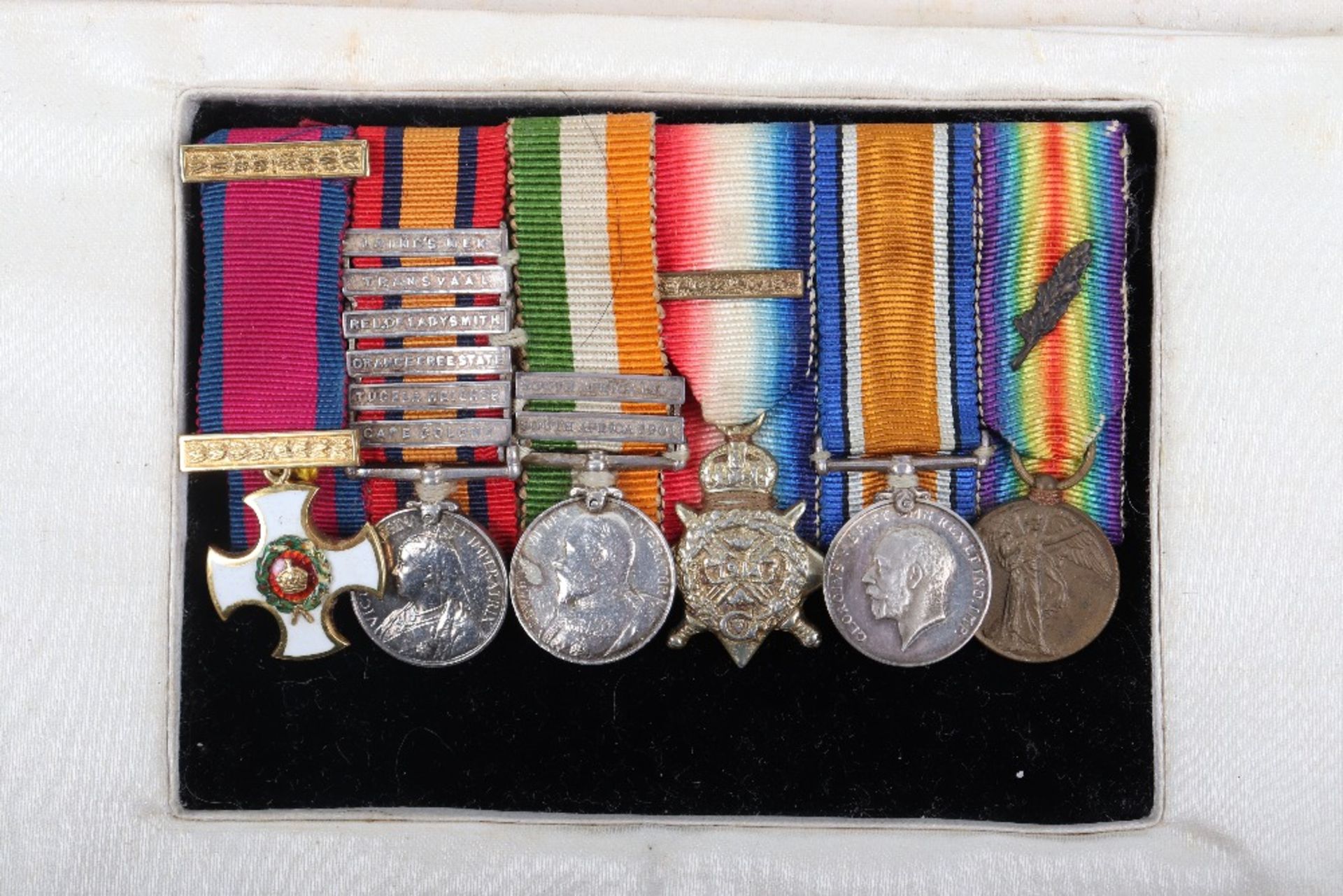 Great War & Boer War Distinguished Service Order (D.S.O) Medal Group of Six Royal Army Medical Corps - Image 17 of 17