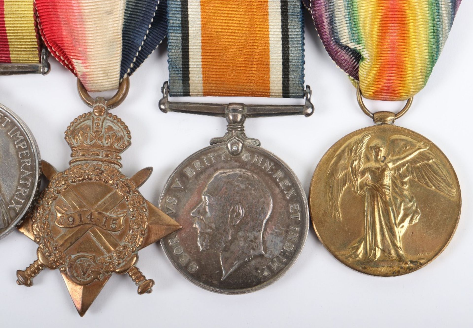 East West Africa, China 1900 and Great War Medal Group of Five Royal Navy - Image 4 of 12