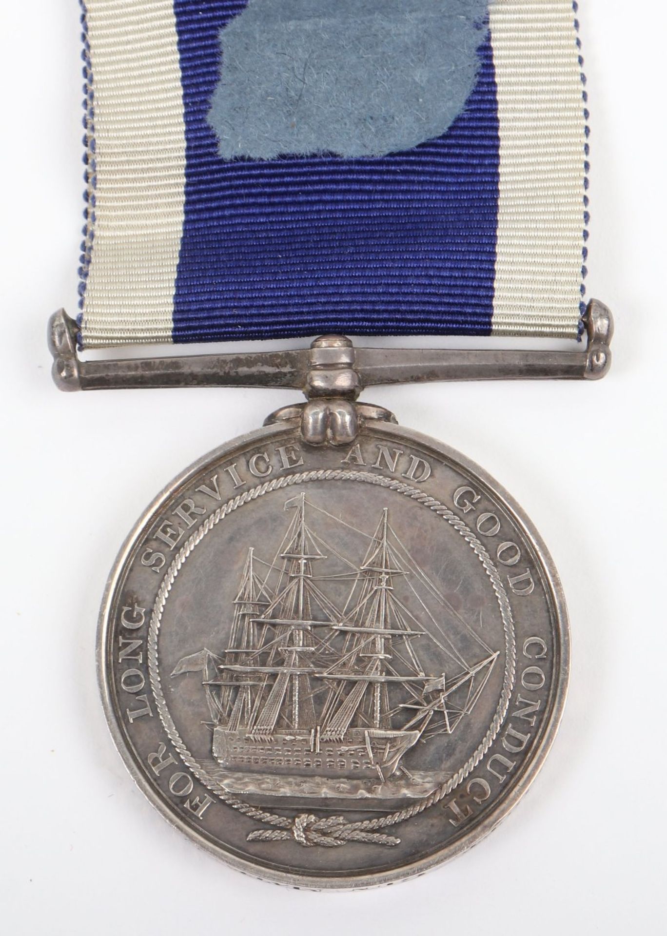 Victorian Naval Long Service Good Conduct Medal HMS Seaflower - Image 3 of 3