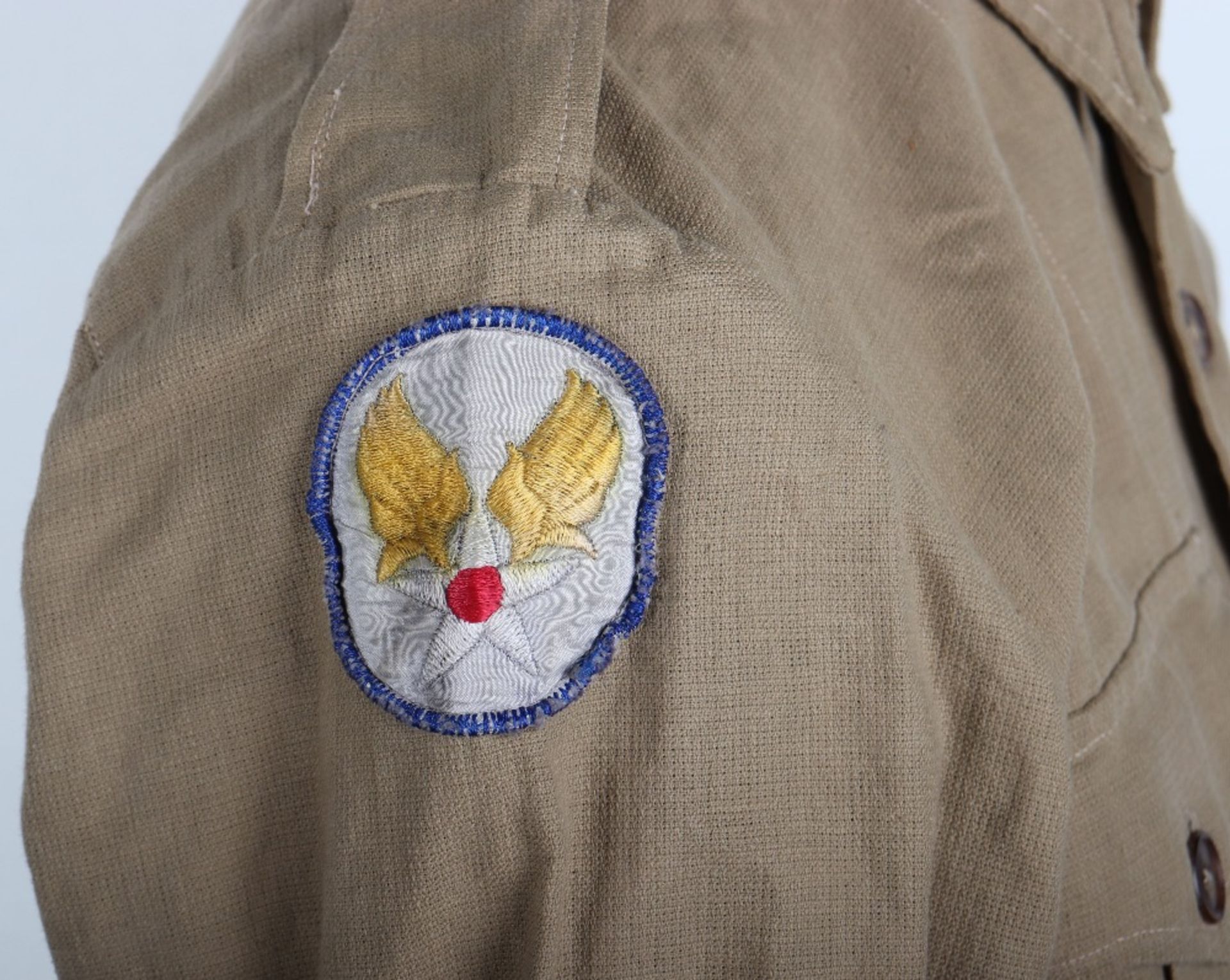 WW2 American C.B.I (China Burma India) Flying Tigers Tunic with Theatre Made Patches - Image 6 of 15