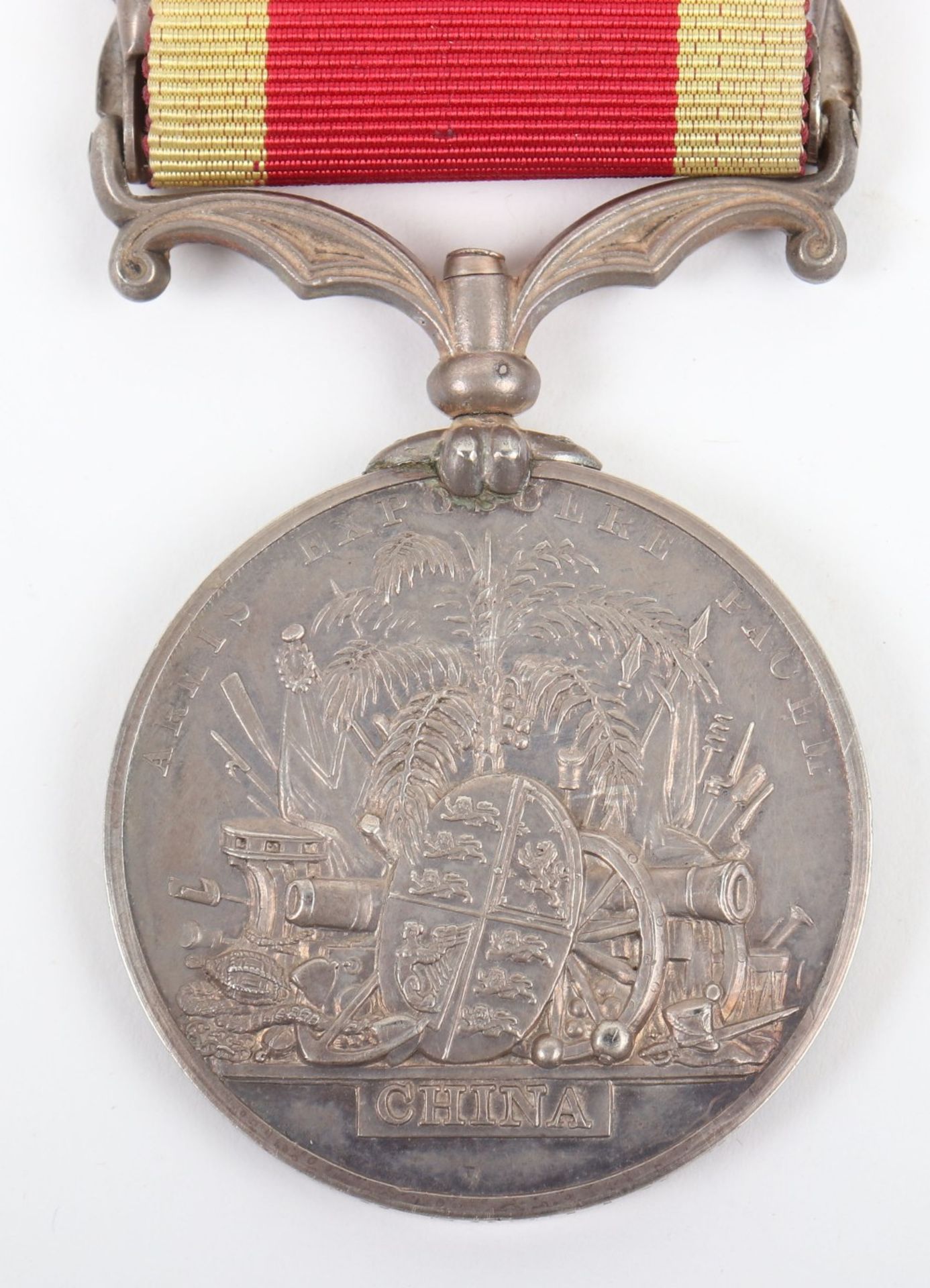 Victorian 2nd China War 1857-60 Medal Acting Lieutenant HM Steam Frigate Ferooz Indian Navy - Image 6 of 6