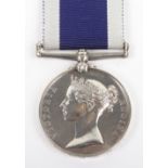 Victorian Naval Long Service Good Conduct Medal HMS Impregnable