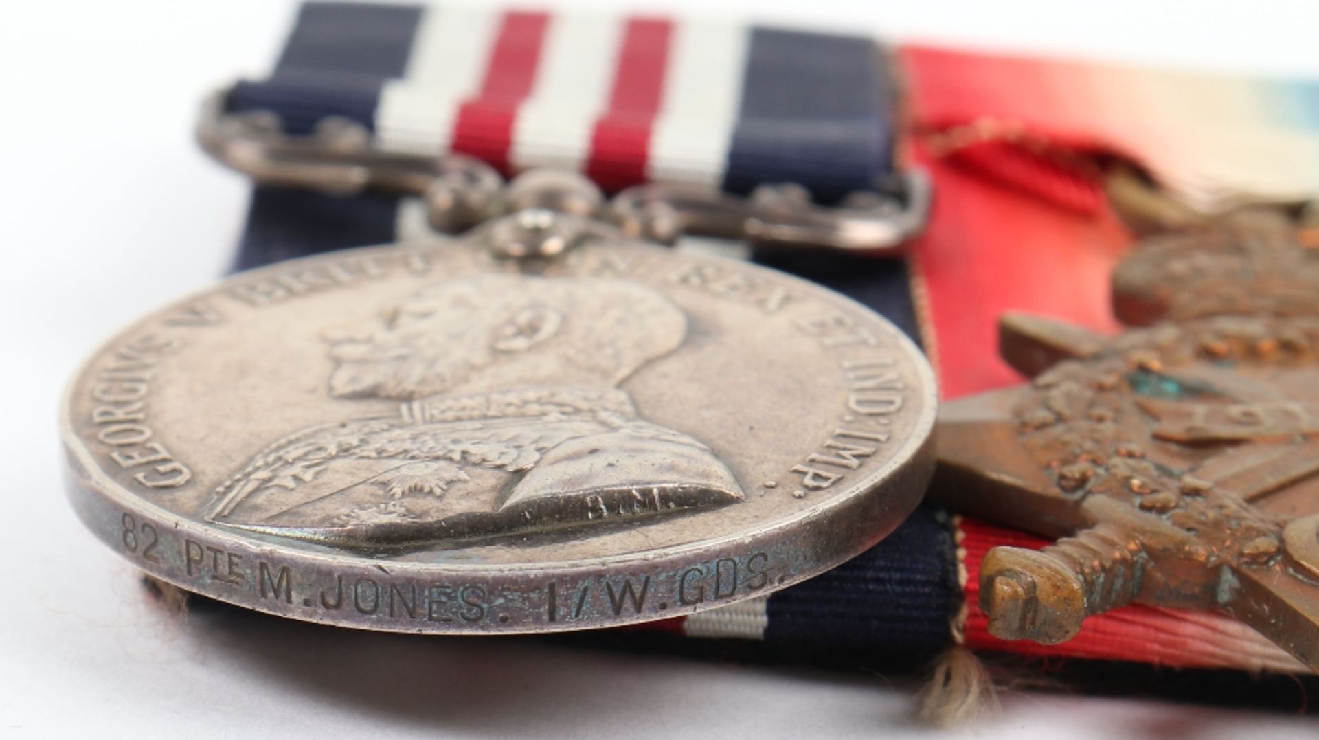 Great War Welsh Guards Military Medal (M.M) Group of Four - Image 3 of 6