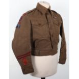 WW2 Royal Army Medical Corps 21st Army Group / 59th Infantry Division Battle Dress Blouse