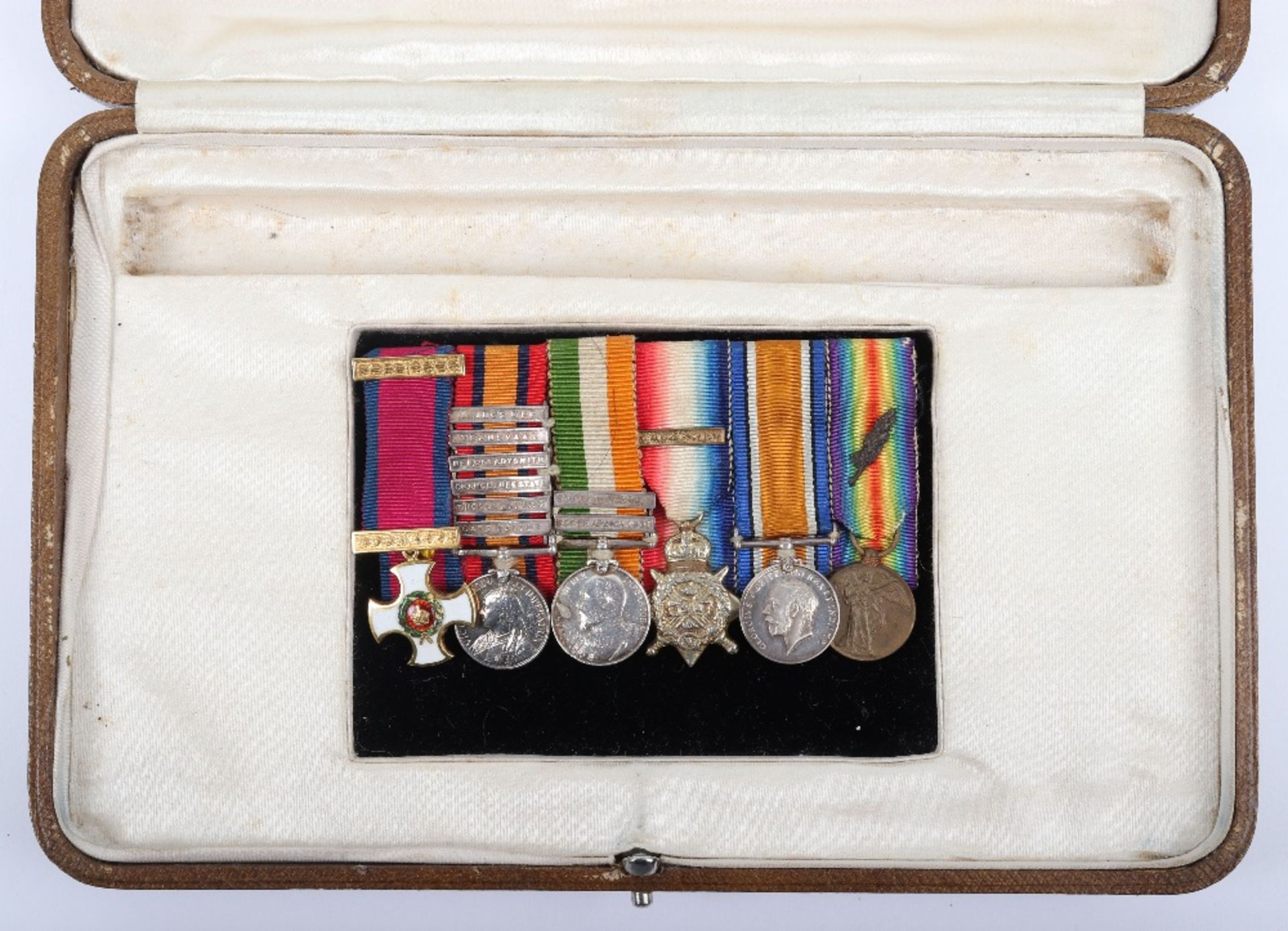 Great War & Boer War Distinguished Service Order (D.S.O) Medal Group of Six Royal Army Medical Corps - Image 16 of 17