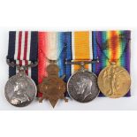 Great War Welsh Guards Military Medal (M.M) Group of Four