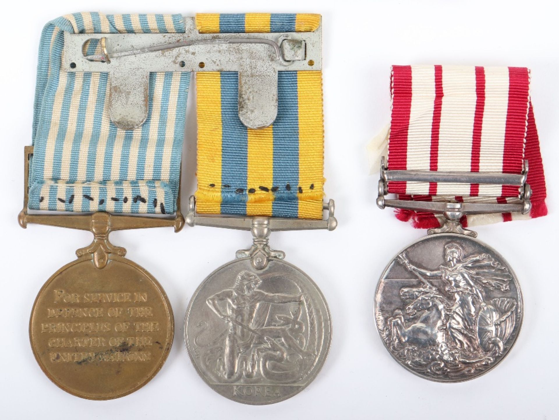 Royal Navy Korean War Medal Group of Three - Image 7 of 13