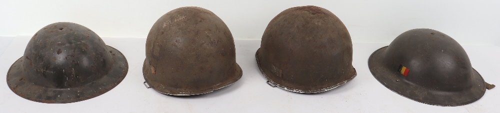 Belgium Army Steel Helmets - Image 5 of 13