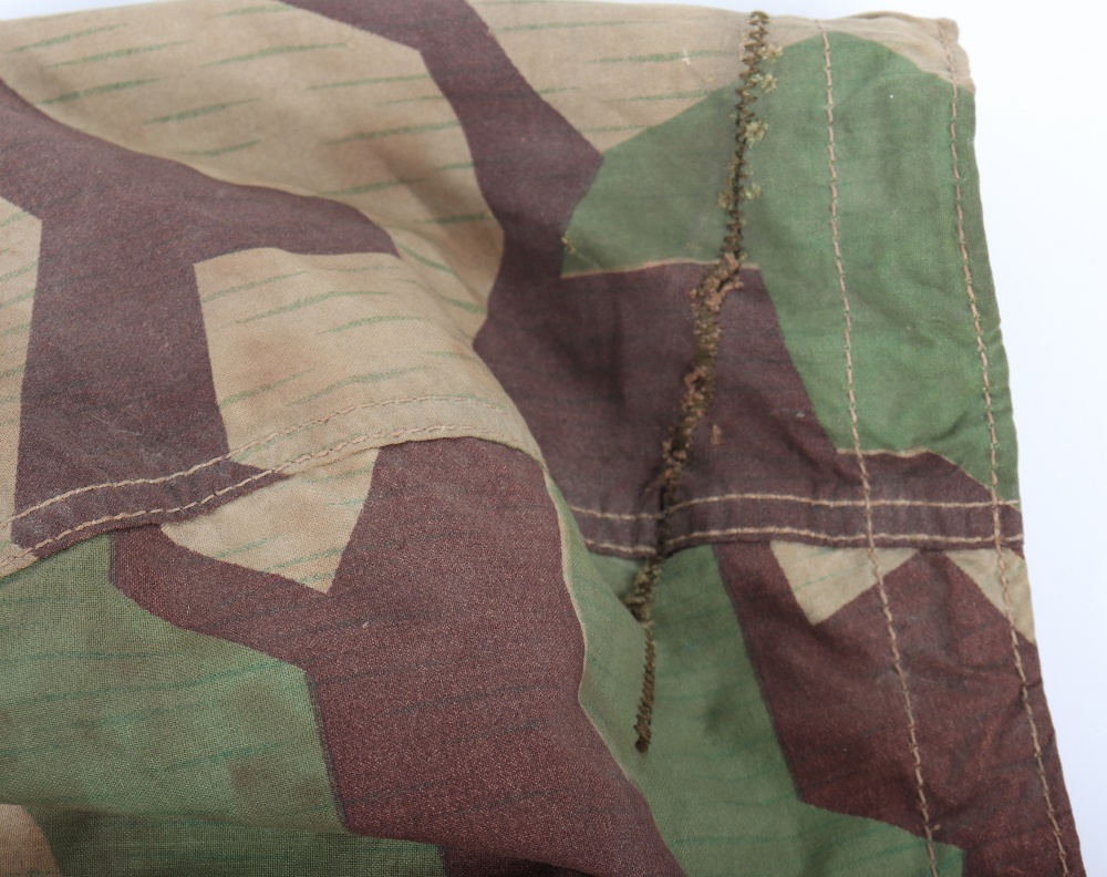 German Army Splinter Pattern Camouflaged Hood - Image 7 of 7