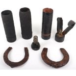 WW1 Relic Shell Heads and Horseshoes