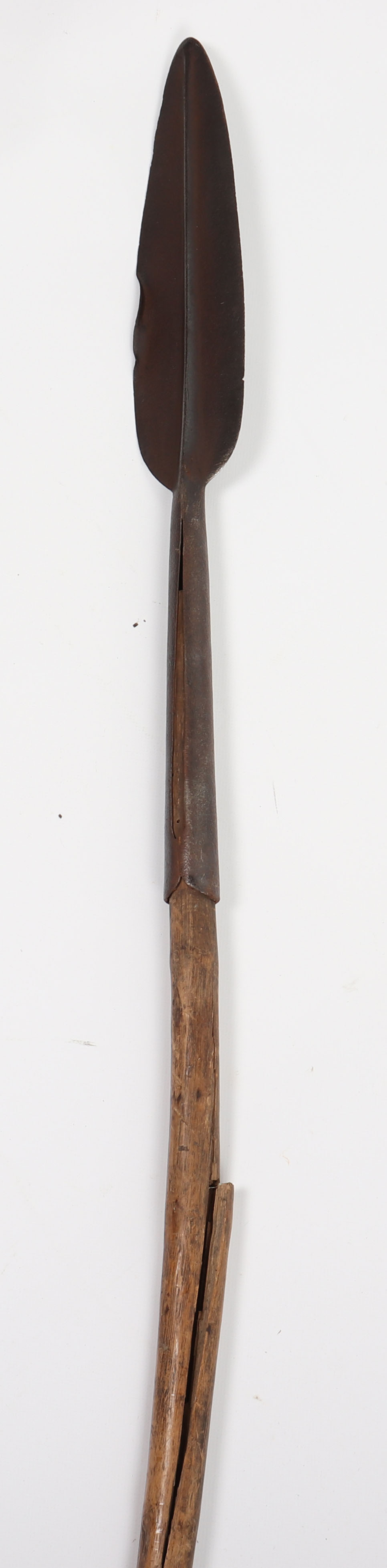 Almost Matched Pair of Sudanese Spears c.1880 - Image 8 of 18