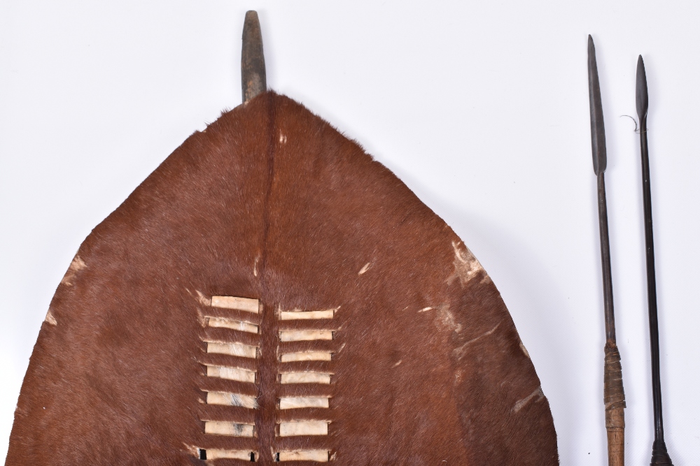 Zulu Large Shield c.1870 - Image 3 of 9