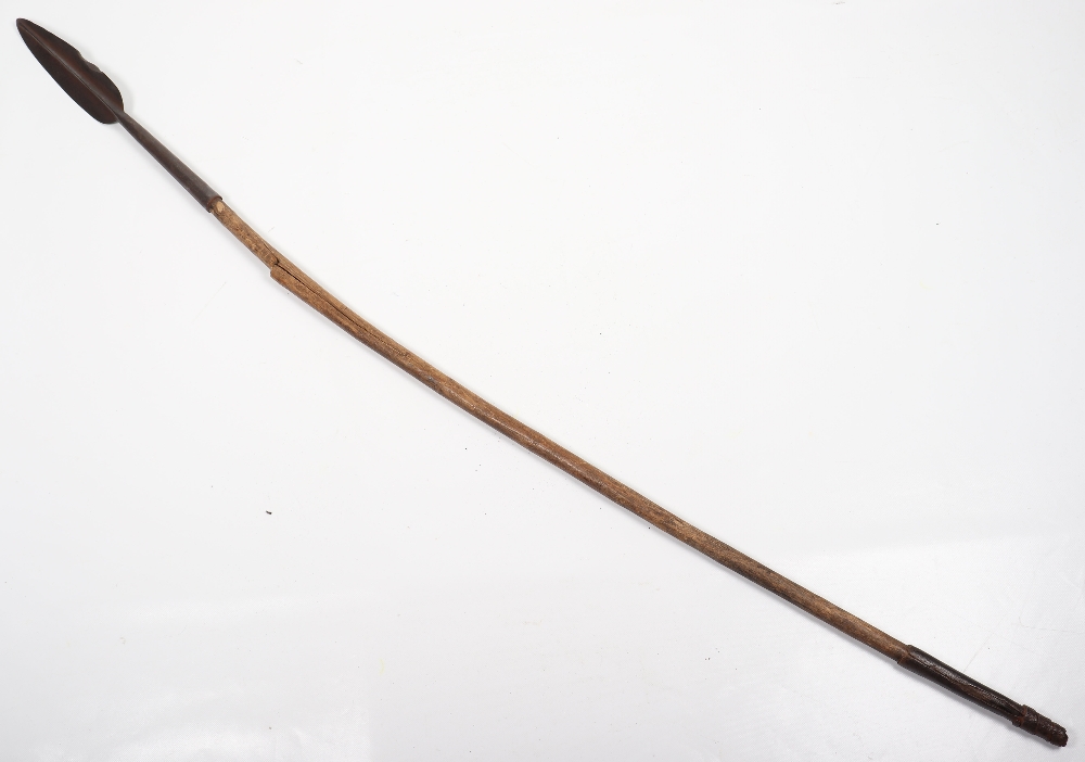 Almost Matched Pair of Sudanese Spears c.1880 - Image 2 of 18
