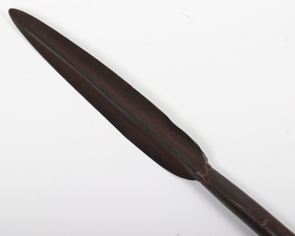 Almost Matched Pair of Sudanese Spears c.1880 - Image 14 of 18