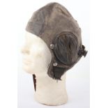 B-Type Style Leather Flying Helmet