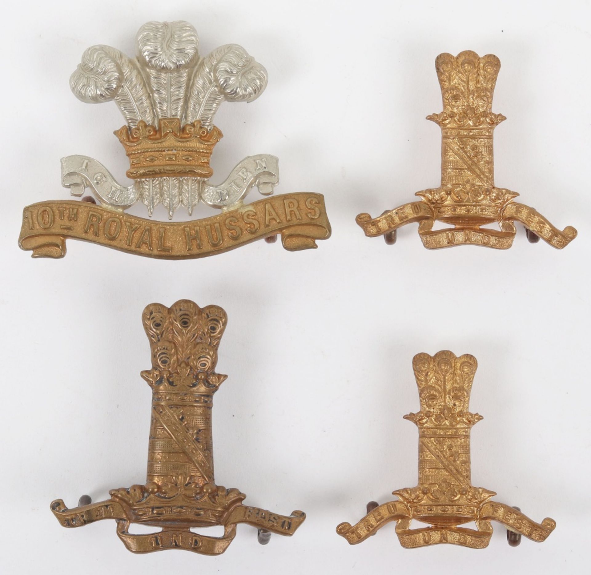 Victorian 10th Royal Hussars Cap Badge