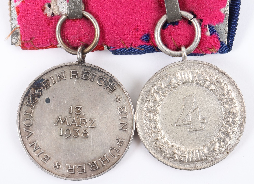 WW2 German Armed Forces Court Mounted Medal Pair - Image 6 of 6