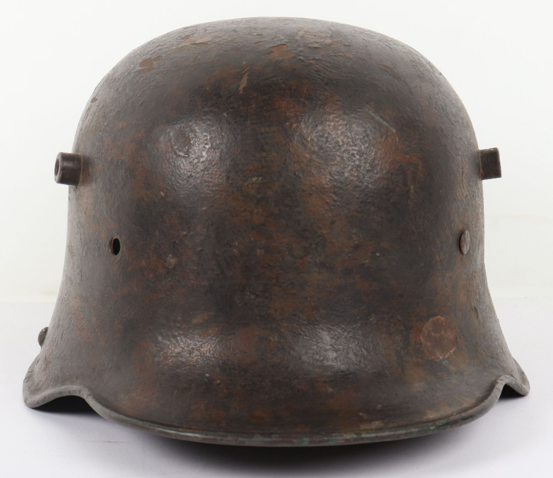 Imperial German Camouflaged M-17 Steel Combat Helmet - Image 8 of 8