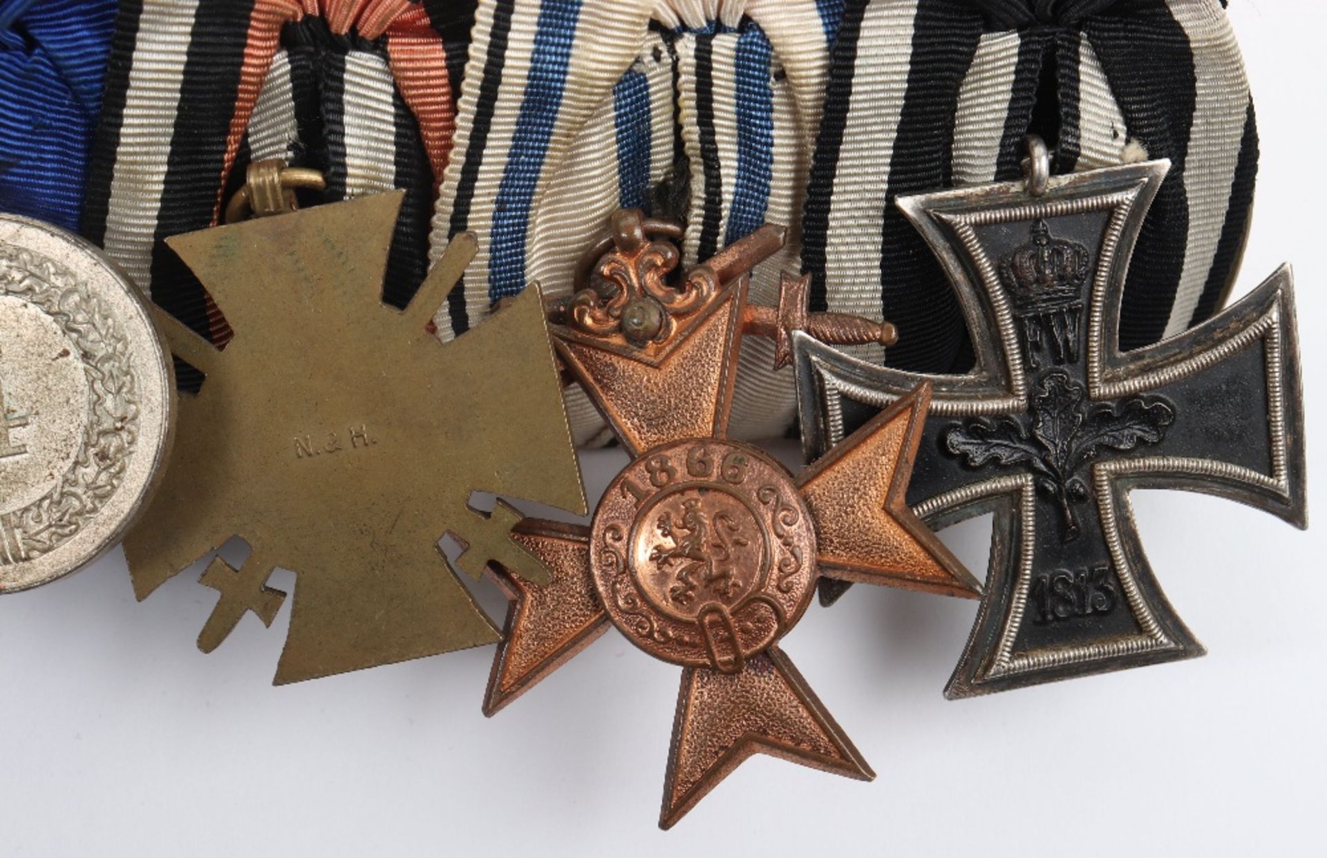 Imperial German and Third Reich Bavarian Court Mounted Medal Group of Five - Image 7 of 7