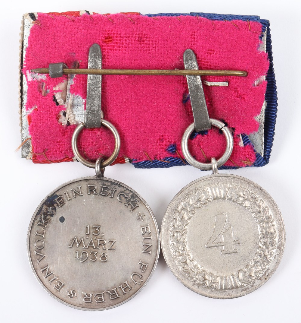 WW2 German Armed Forces Court Mounted Medal Pair - Image 5 of 6