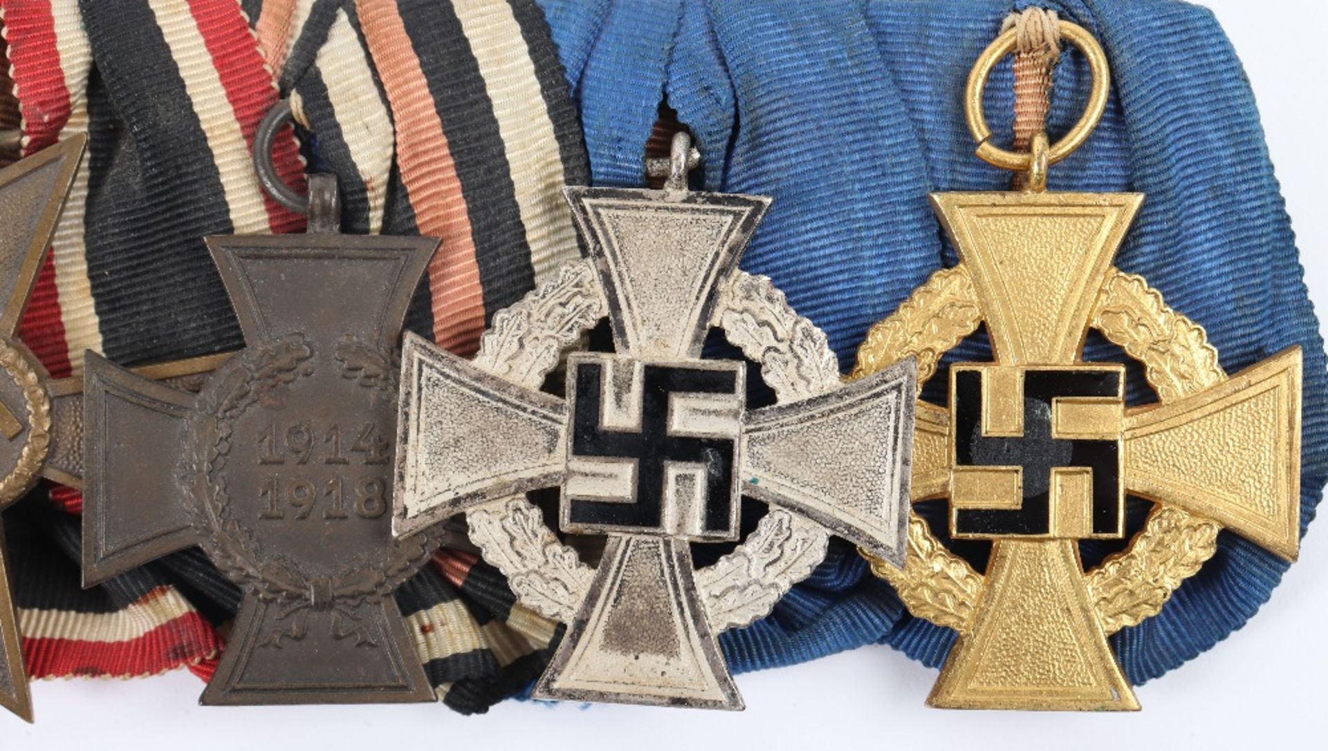 German Non-Combatants Court Mounted Medal Group of Four - Image 3 of 5