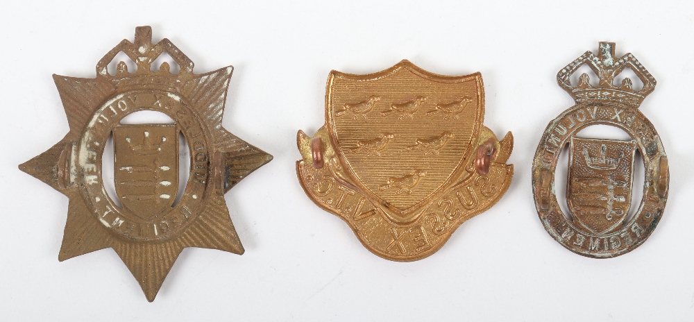 Great War Period Middlesex VTC Cap Badge - Image 2 of 2