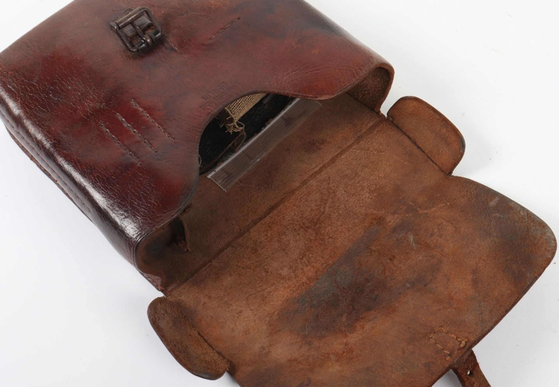 Imperial German Signallers Leather Pouch - Image 6 of 6