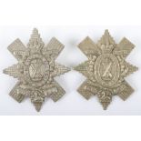 2x Victorian 5th Volunteer Battalion Glasgow Highlanders Highland Light Infantry