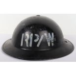 WW2 British Home Front Repair Party Water Steel Helmet