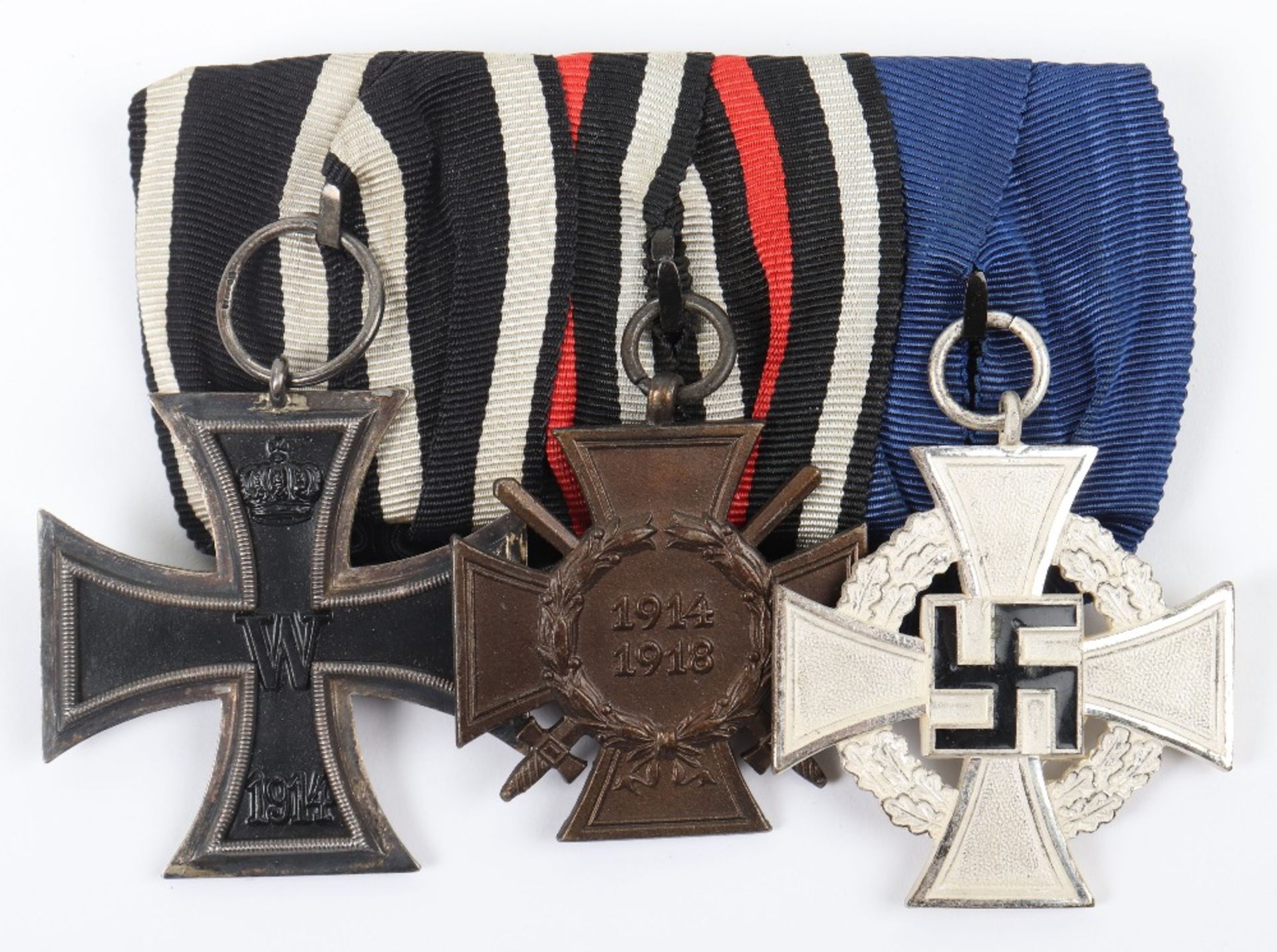 Imperial German and Third Reich Court Mounted Medal Group of Three