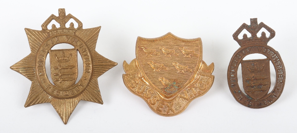 Great War Period Middlesex VTC Cap Badge